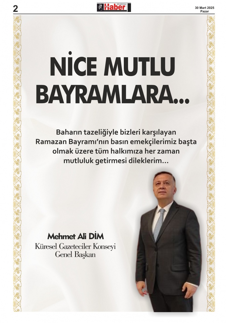 29 MART 2025 (SAYFA - 2)