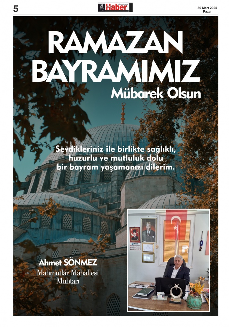 29 MART 2025 (SAYFA - 5)