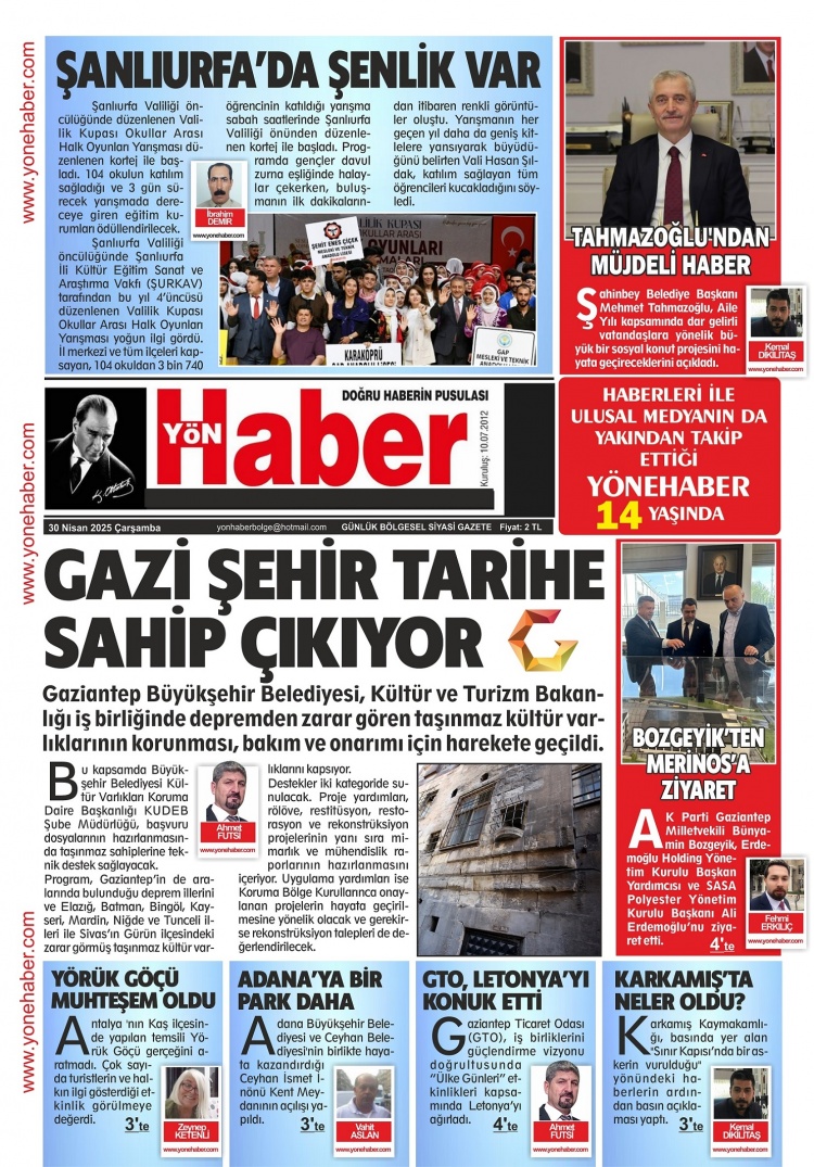 30 NİSAN 2025 S:1