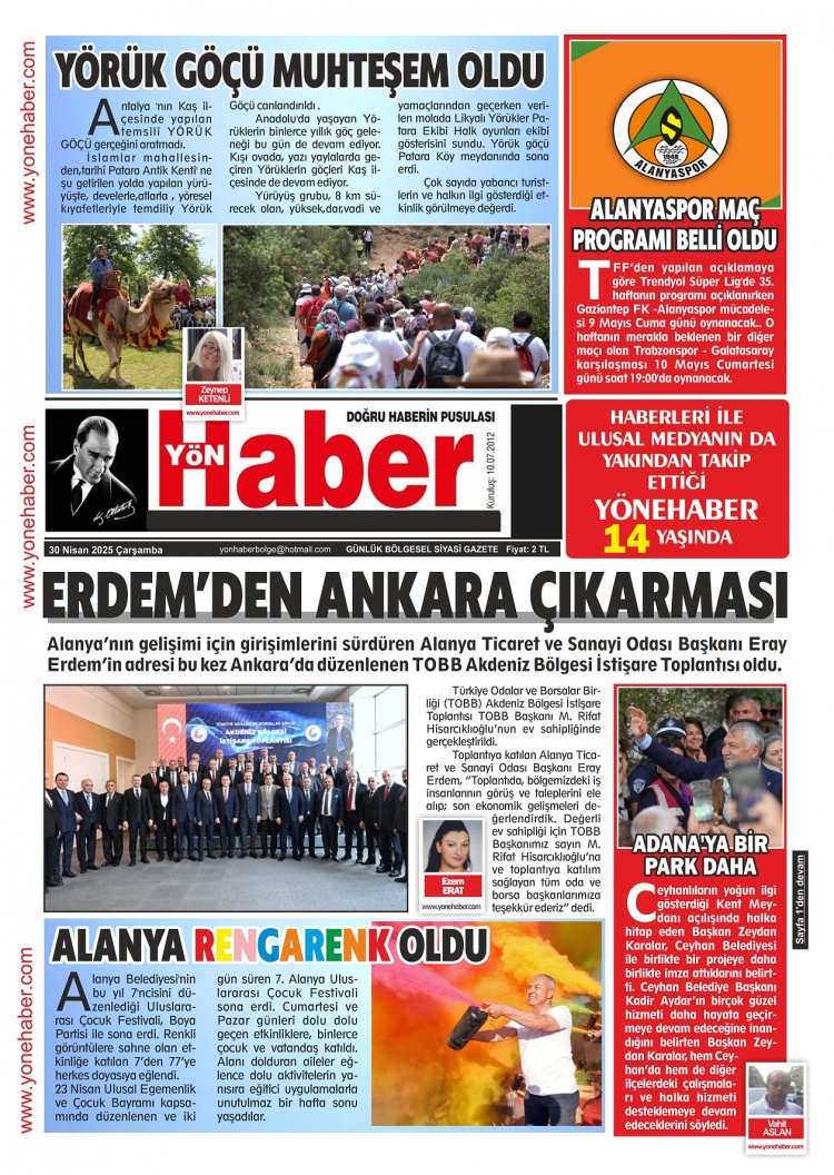 30 NİSAN 2025 S:3